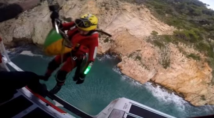 Rescate en Xbia de 22 atrapados cuando hacían paddle surf