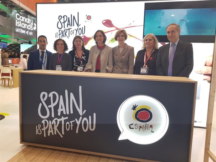 Reyes Maroto en la WTM.