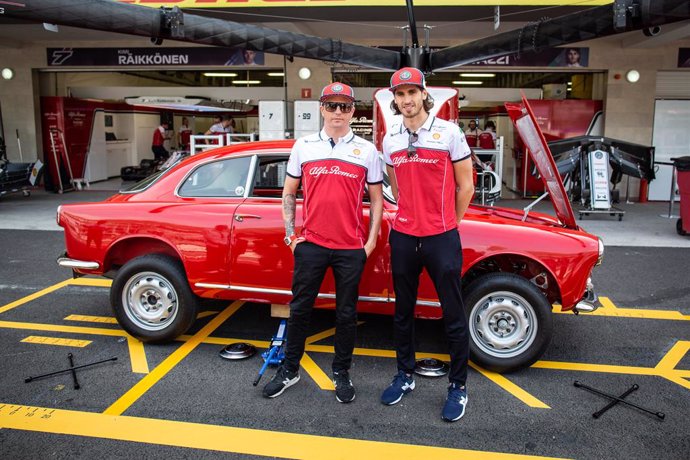 Fórmula 1.- Kimi Raikkonen y Antonio Giovinazzi repetirán como pareja de Alfa Ro