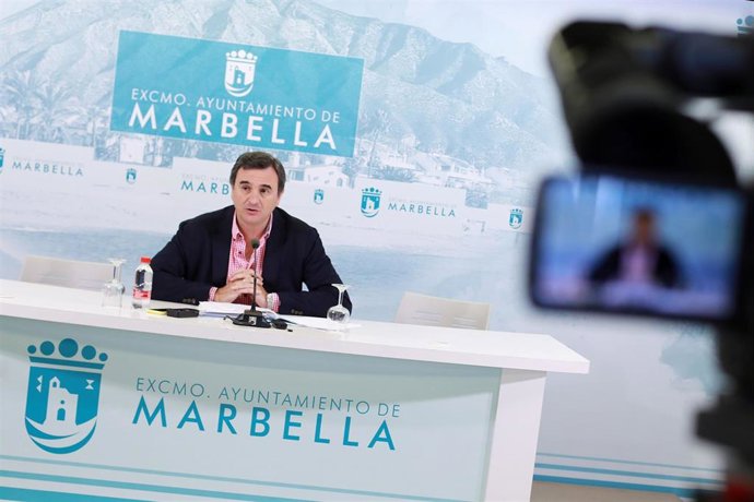 Félix Romero, portavoz del equipo de gobierno del Ayuntamiento de Marbella (Málaga)