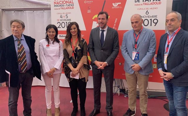 Inauguración del Concurso Nacional y Mundial de Pinchos y Tapas Ciudad de Valladolid.