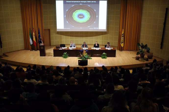 Imagen de la inauguración de los másters de la Universidad Pablo de Olavide del curso 2019-2020.