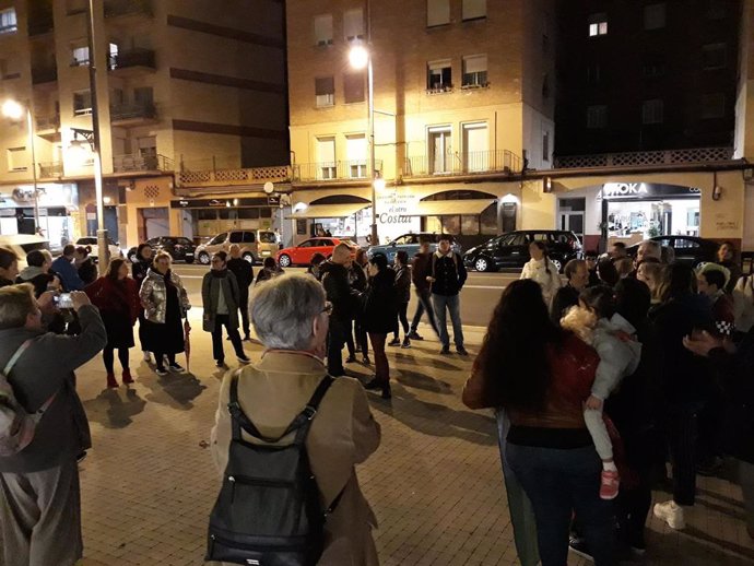 Concentración en Logroño contra la sentencia de la 'manada' de Manresa