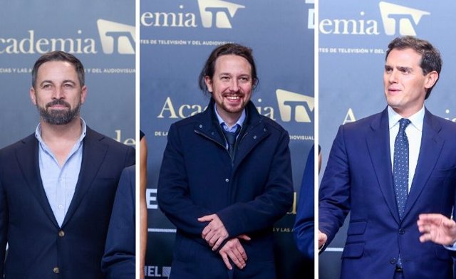 Abascal, Ribera e Iglesias llegan al Debate