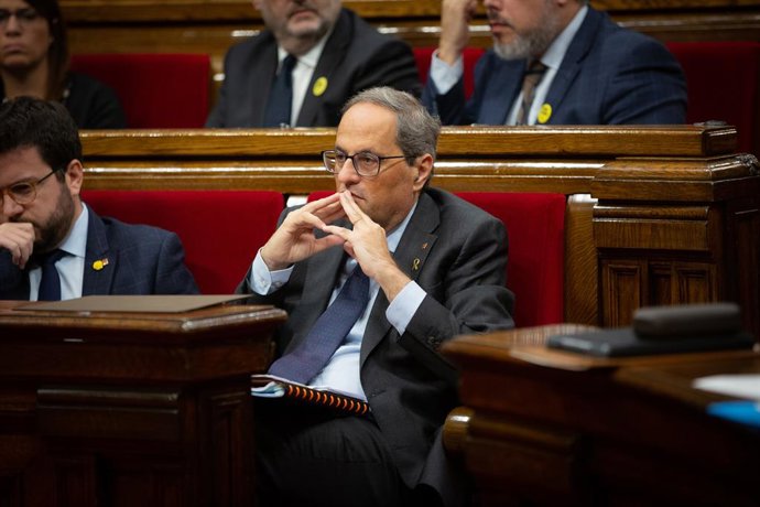 El president de la Generalitat, Quim Torra   