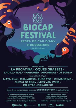 Cartell del Biocap Festival.