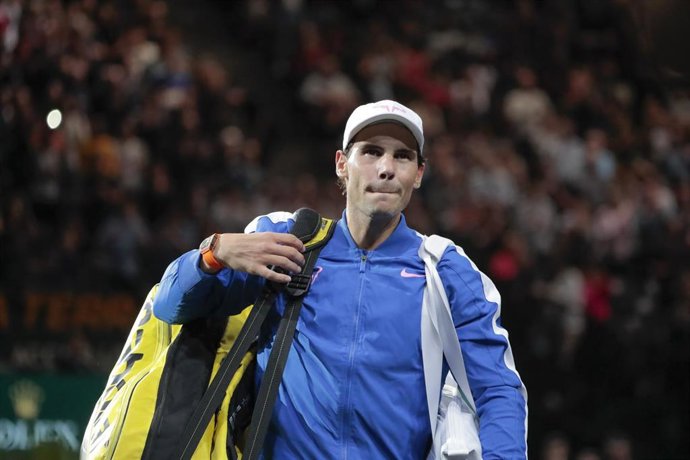 Rafa Nadal se retira en París