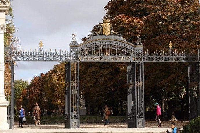 Imagen de archivo del Parque del Retiro.