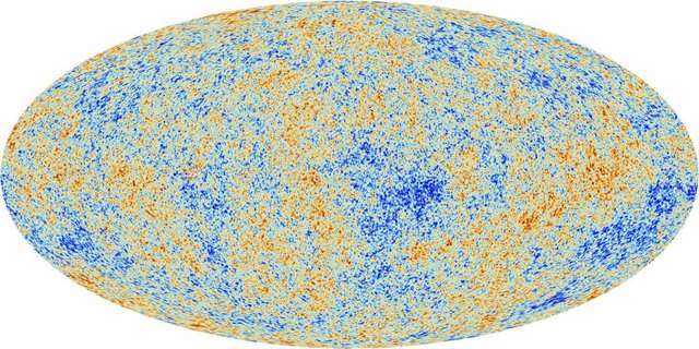 Mapa del CMB realizado por la misión Planck