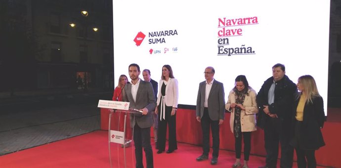 Sergio Sayas, candidato de Navarra Suma al Congreso de los Diputados