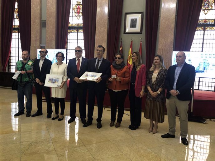 Murcia presenta su cupón Premio Reina Letizia de Accesibilidad 2018, ilustrado c