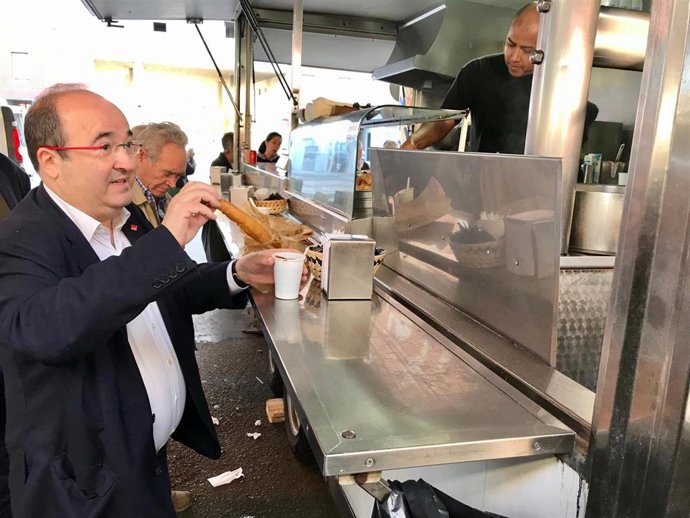 El primer secretario del PSC, Miquel Iceta