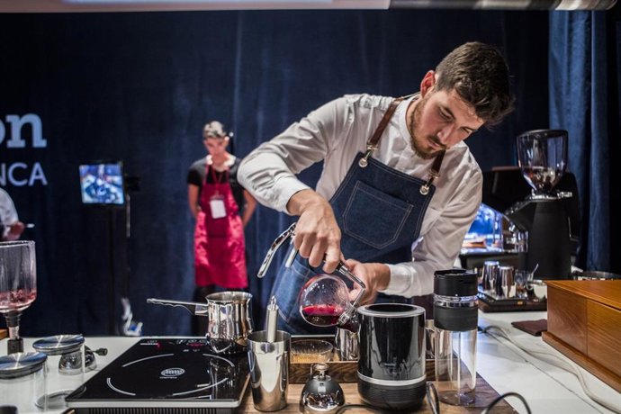 Lluis Blanco, ganador de la pasada edición del Campeonato Nacional Barista