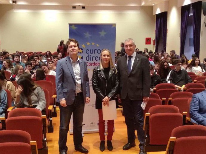 Blasco (centro) inaugura  la jornada 'La Economía circular en Europa y en la provincia de Córdoba en el contexto de las nuevas economías y la Agenda 2030'