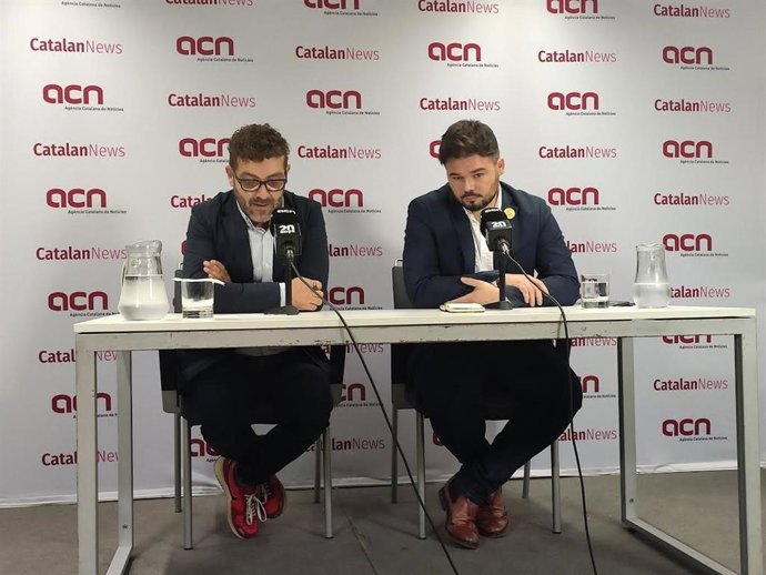 Gabriel Rufián en ACN