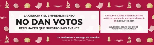 Los Premios Rei Jaume I impulsan la campaña No da Votos