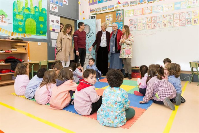 Lombó en el colegio de Latas, en Somo