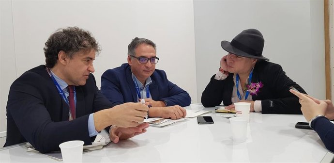 Francesc Colomer mantiene una reunión en la World Travel Market de Londres