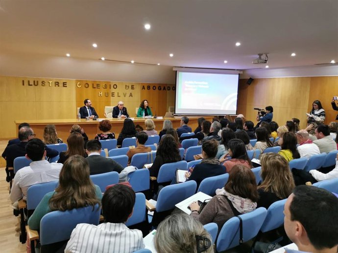 Jornadas 'Menores y Violencia de Género', celebradas en Huelva.