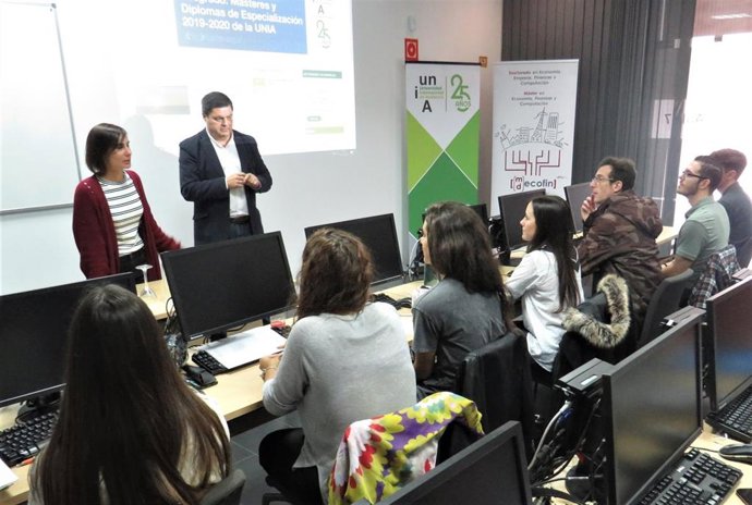Inauguración del Máster en Economía, Finanzas y Computación de la UNIA y la UHU.