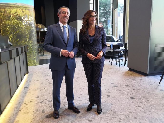 Juan Antonio Alcaraz y Maria Alsina