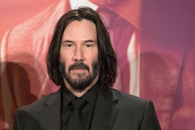 06 May 2019, Berlin: US actor Keanu Reeves attends at a photo call for the movie "John Wick: Chapter 3 - Parabellum". Photo: Jörg Carstensen/dpa