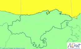 Aviso por fenómenos costeros