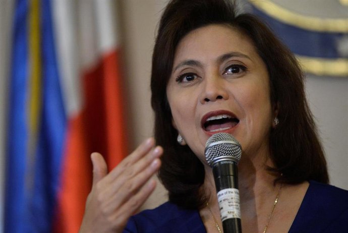 La vicepresidenta de Filipinas, Leni Robredo