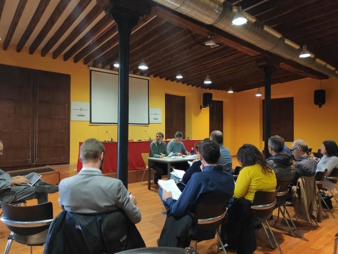 Primera reunión del Consejo Escolar Municipal de Palma.