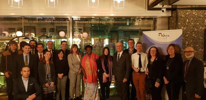 Cena de la delegación de Málaga capital en la World Travel Market de Londres