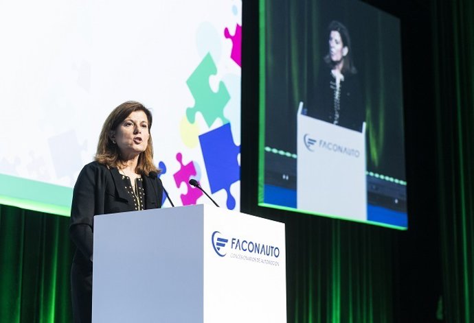 Marta Blázquez, vicepresidenta ejecutiva de Faconauto, en el XXVIII Congreso & Expo de Faconauto