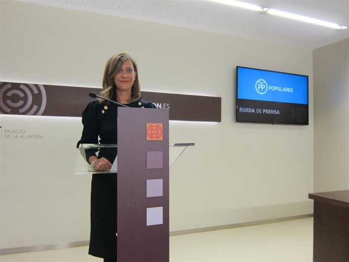 Portavoz Adjunta Y Responsable De Asuntos Sociales Del Partido Popular En Las Cortes De Aragón, Marian Orós.