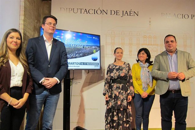 Presentación de la VI Fiesta del Primer Aceite de Jaén.