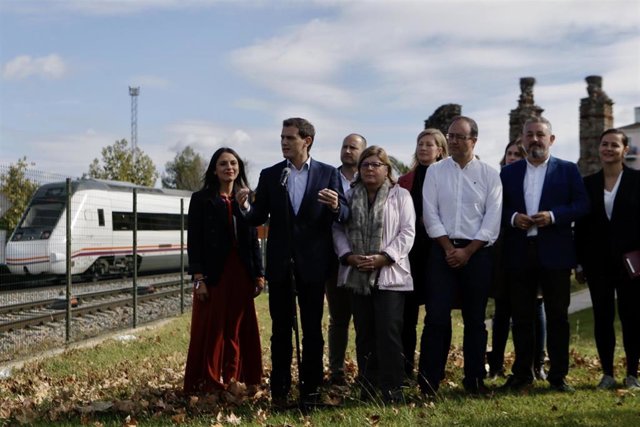 El presidente de Ciudadanos, Albert Rivera, en Mérida
