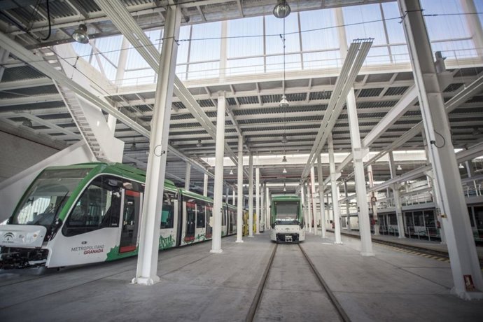 Talleres de los trenes del Metro de Granada