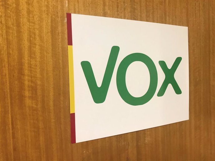 Logotipo de Vox. Foto de archivo.