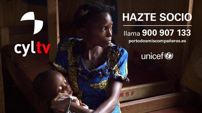 Imagen de una campaña de Unicef.