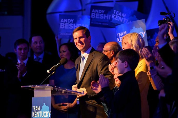 El demócrata Andy Beshear gana las elecciones en Kentucky, Estados Unidos