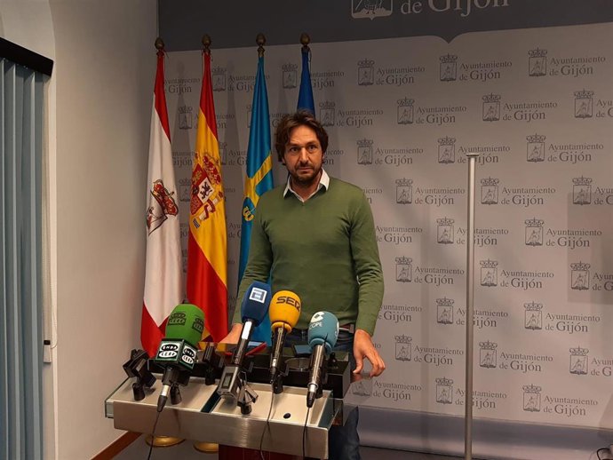 Alberto Ferrao, concejal de Educación y Cultura del Ayuntamiento de Gijón
