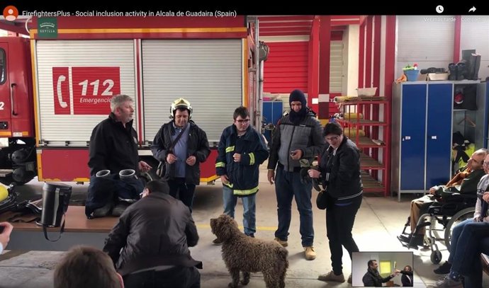 Firefighters Plus Promueve El Voluntariado De Profesionales De Emergencias En Inclusión Social Y En Él Han Trabajado Bomberos Alcalareños Junto A Compañeros Y Trabajadores Sociales De Dinamarca, Reino Unido, Países Bajos, Polonia Y Rumanía.