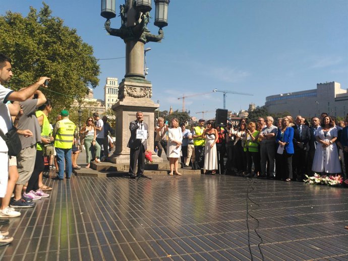 Acte de l'Associació Catalana de Víctimes d'Organitzacions Terroristes (Acvot).