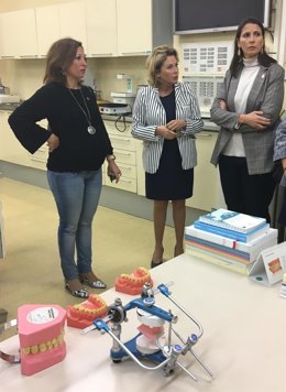 Las delegadas del Gobierno, de Empleo y de Educación de Málaga