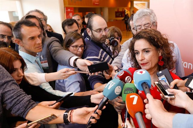 La ministra de Hacienda en funciones, María Jesús Montero, en una foto de archivo