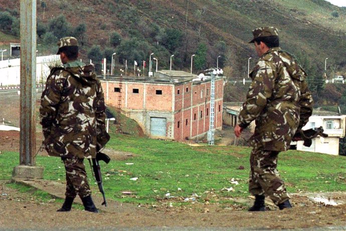 Soldados del Ejército de Argelia