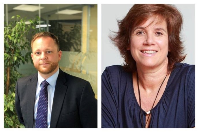 Tobías Schwender (Cellnex Telecom) y Maite Ballester (Nexxus Iberia), premiados por CAPCorp