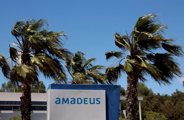 Logo de Amadeus en Sophia Antipolis (Francia)