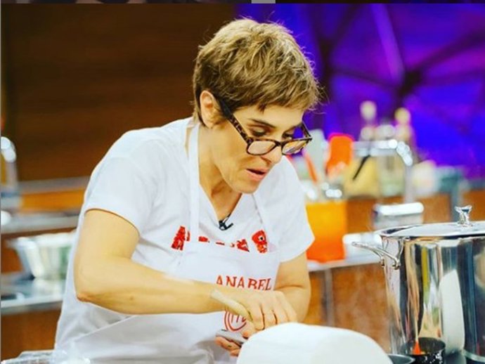 Anabel Alonso en las cocinas de 'MasterChef Celebrity'