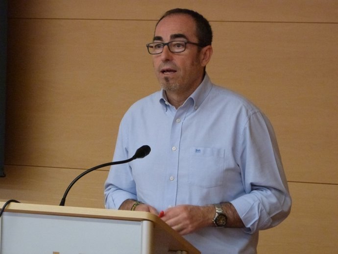 El secretario general de CCOO en Castilla-La Mancha, Paco de la Rosa, en una foto de archivo