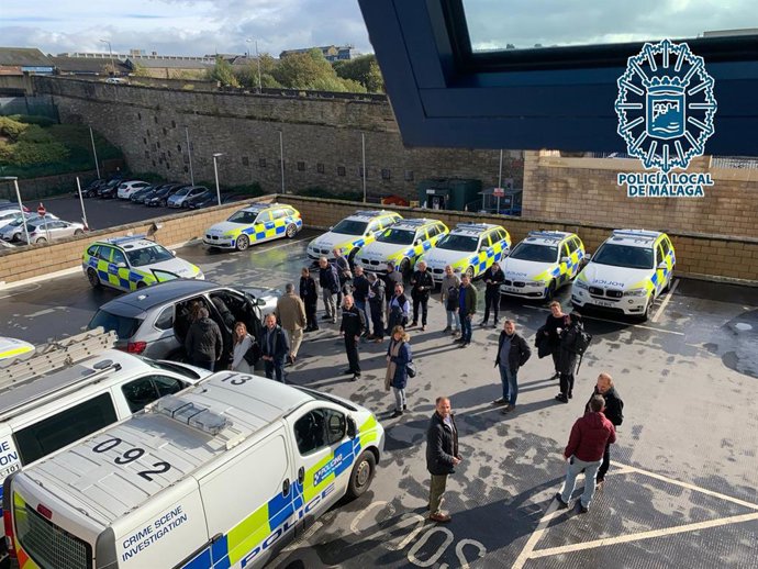 Policía Local de Málaga en una visita a Bratford dentro de un proyecto europeo contra el racismo, la xenofobia y los delitos de odio