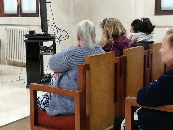 Francisca Cortés Picazo, conocida como 'La Paca', en el juicio en la Audiencia Provincial por el blanqueo del dinero procedente del negocio de la droga.